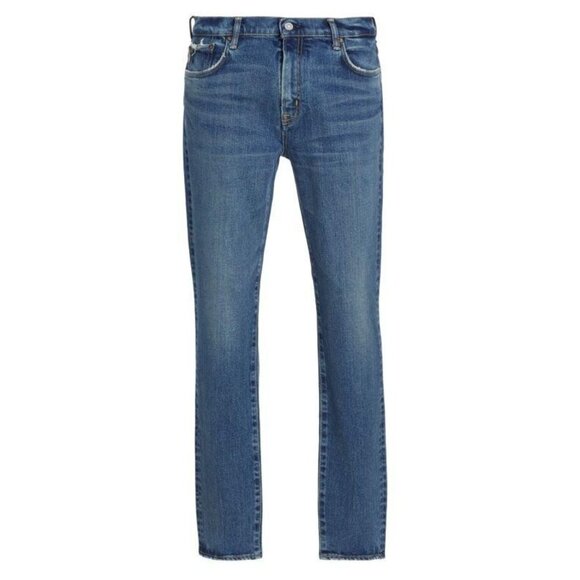 NWT Moussy Vintage MVM Men's Kenmore in Blue Stretch Skinny Jeans 31
